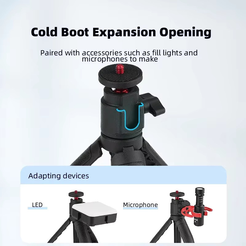 DJI Selfie-Stick-Stativ für Osmo Pocket 3 in Schwarz, erweiterte Halterung kompatibel mit GoPro Hero 13 12 11 10 9 und Insta360 X4 Zubehör - Bild 3