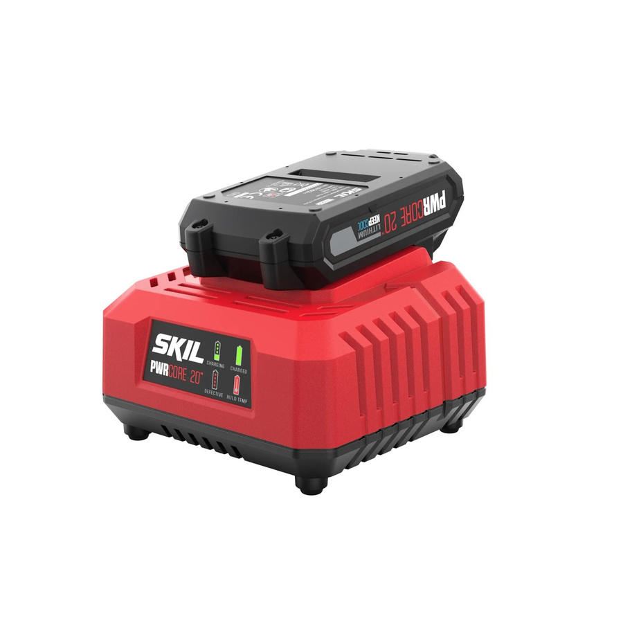Skil Starter-Set 3116AA Rot mit 20 V 2 Ah Li-Ion Akku und Ladegerät - Bild 2