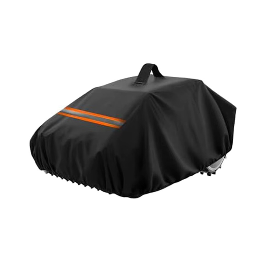 VIBRATITE Schutzhülle für Roboter-Rasenmäher aus wasserdichtem Polyester, Schwarz, B/T/H: 83 x 62 x 43 cm - Bild 3