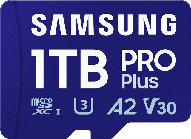 Samsung PRO Plus microSDXC UHS-I Speicherkarte 1 TB Blau - Bild 2