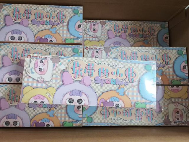 AIBOULLY Baby Three Heyme Hi Spookie Series Vinyl Plüschpuppe Blind Box - Bild 1