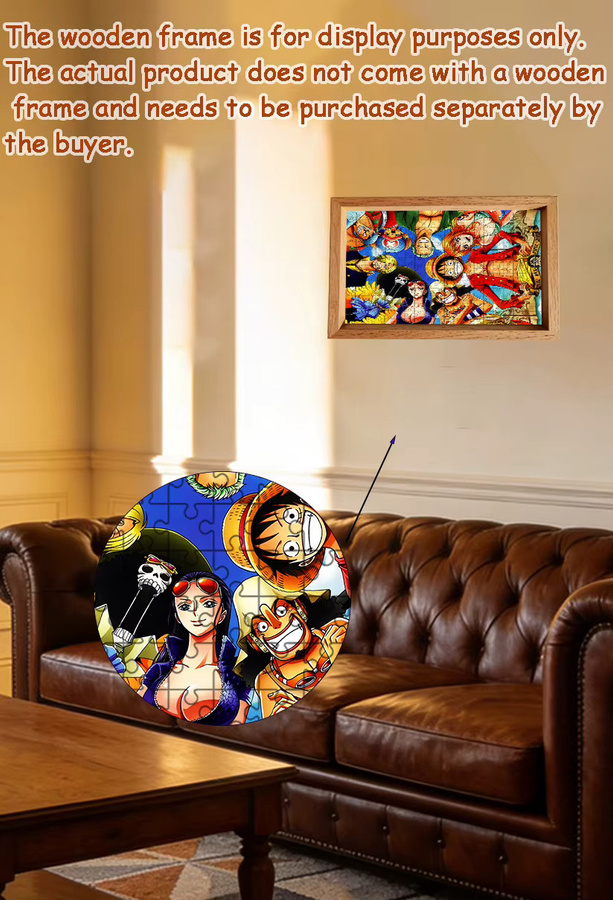 Funko One Piece Holzpuzzle, Piraten, 108 Teile - Bild 2