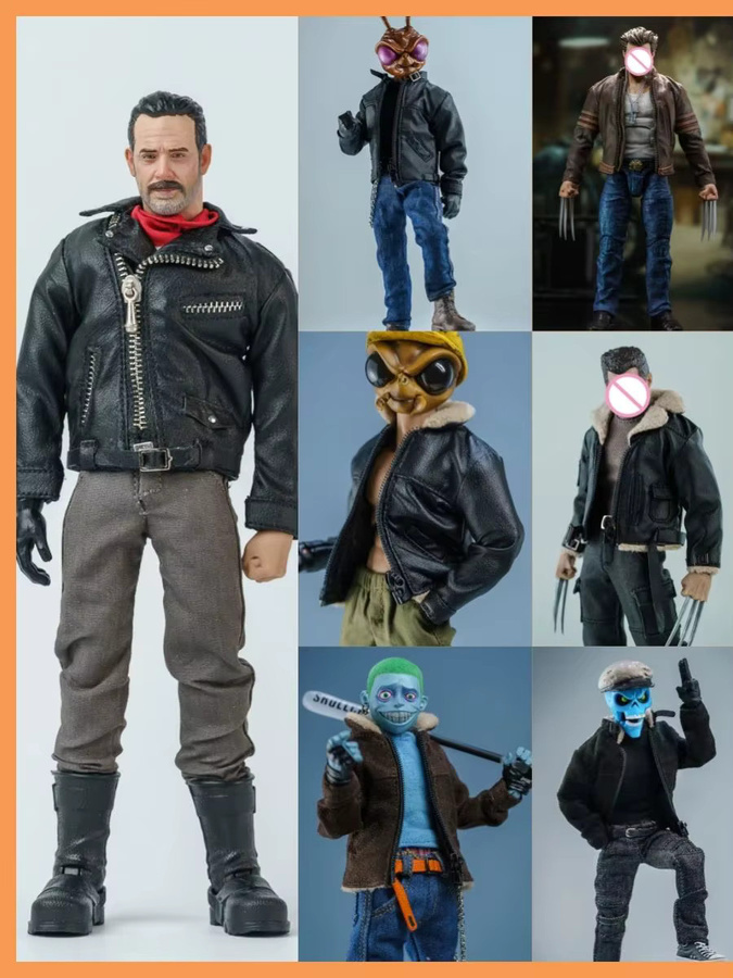 Bandai Zubehör, Lederjacke, Lederhose, 1/12, für 6 Zoll Actionfigur - Bild 3