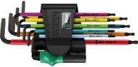 Wera Winkelschraubendreher-Set 967/9 TX BO Multicolour BlackLaser 9-teilig - Bild 1