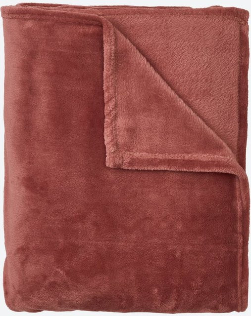 NKD Wohndecke in weicher Qualität, Rot, B: 150 cm, T: 200 cm - Bild 1
