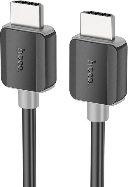 HOCO US08 HDMI auf HDMI Video-Kabel in Schwarz mit 4K Auflösung, Länge: 1 m - Bild 1