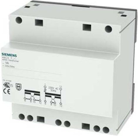 Siemens Sicherheitstransformator 40VA Primär AC 230V 50Hz Sekundär 12V 16V 24V 4AC37401 in Weiß - Bild 1