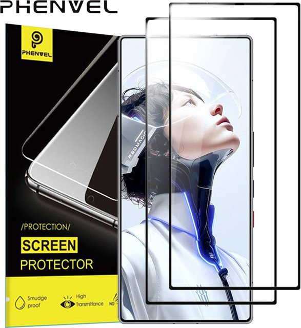 PHENVEL Oleophobes Schutzglas für REDMAGIC 11 Pro und Redmagic 11 Pro Plus, transparentes Anti-Explosion-Displayschutzglas aus gehärtetem Glas - Bild 1