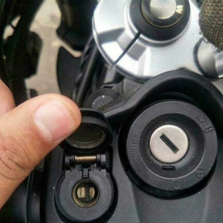 Hella Wasserdichtes Motorrad-Ladegerät mit 30 W QC3.0 USB-C PD-Netzteil und DIN-Steckdose in Schwarz für Ducati Triumph BMW - Bild 6