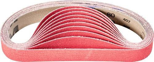 PFERD CO-COOL Keramikkorn Schleifband für Edelstahl, Körnung 80, B: 30 mm, L: 533 mm, 20 Stück - Bild 1
