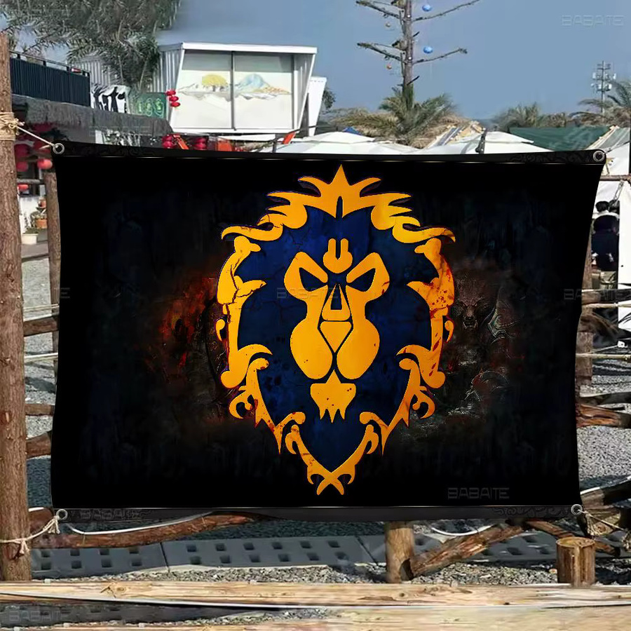 Arthas World of Warcraft Wandbanner Mandala Kunstdekoration, bunt, B/H: 70 x 50 cm - Bild 5