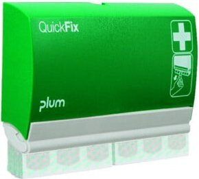 PLUM QuickFix Pflasterspender mit Aloe Vera in Grün, 2x45 Stück - Bild 1