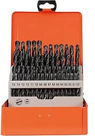 Projahn Spiralbohrer-Set ECO HSS-R, 41-teilig, Ø 6–10 mm in orangefarbener Bohrerkassette - Bild 1
