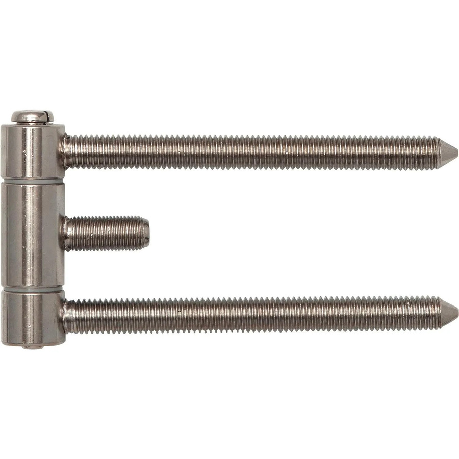SFS Stahlzargenband 3-teilig Brandschutztauglich aus Stahl vernickelt in Silber, B/T: 18 x 61 mm - Bild 2
