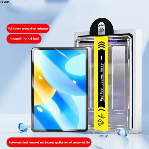 Displayschutzfolie aus gehärtetem Glas für OPPO Pad 5, transparent - Bild 2