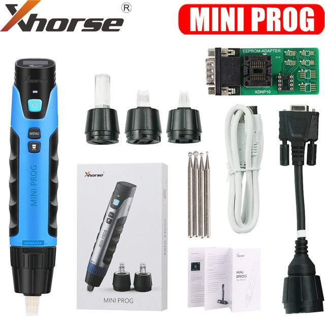 Xhorse MINI PROG Smart Chip Programming Tool in Blau für Porsche BMW Benz und Volvo zur IMMO Daten Programmierung - Bild 1