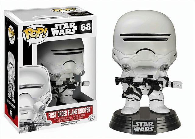 Funko Star Wars First Order Flametrooper, Einzelfigur, ab 3 Jahren - Bild 1