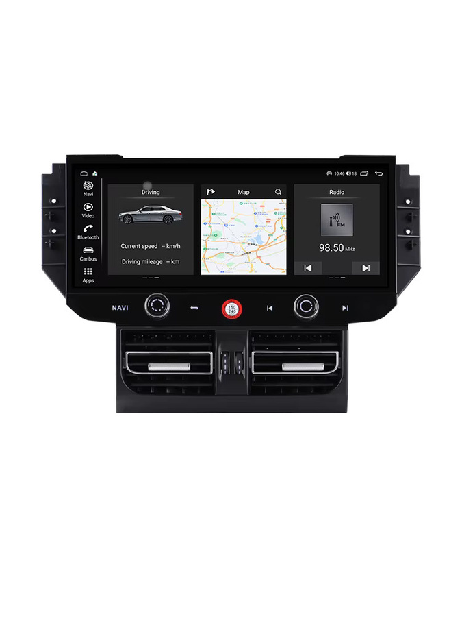 Roadonline Android 15 Auto-Multimedia-Player für Porsche Macan 2011-2018, 12,3 Zoll, 8-Kern, 8GB RAM, 256GB Speicher, mit GPS, 4G, CarPlay und WLAN, Schwarz - Bild 5