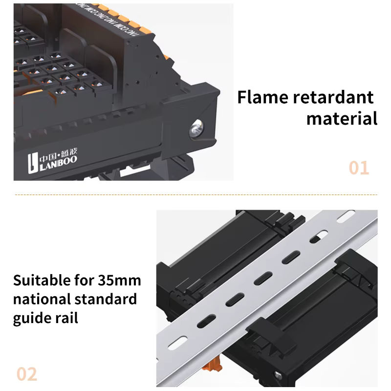 LANBOO J13A Relaismodul Elektronisches Steuermodul 10A Schwarz - Bild 5