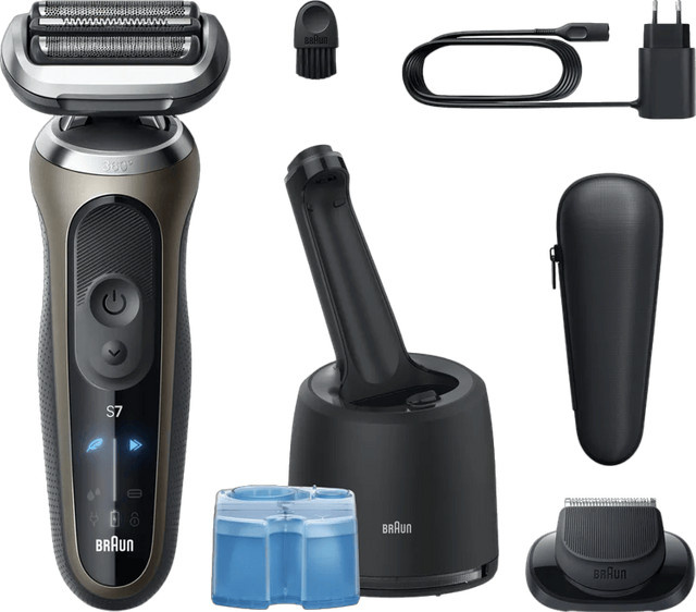 Braun Series 7 Elektrorasierer für Herren, Gold - Bild 1