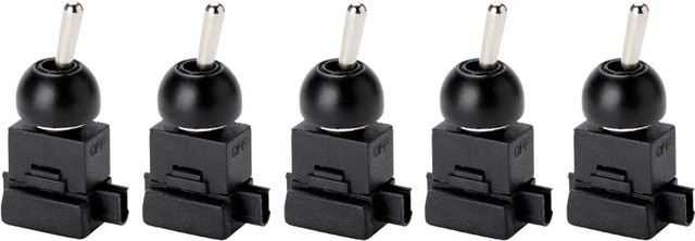 Orion Lightstyle Einbau-Kippschalter Schwarz 5er Set - Bild 1