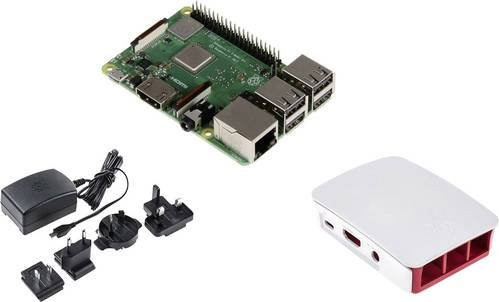 Raspberry Pi Essentials Kit 3 B mit 1GB RAM, 4 x 1.2GHz, inklusive Netzteil und Gehäuse in Multicolor - Bild 1