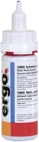Ergo 5880 Sekundenkleber Schwarz 20g - Bild 1