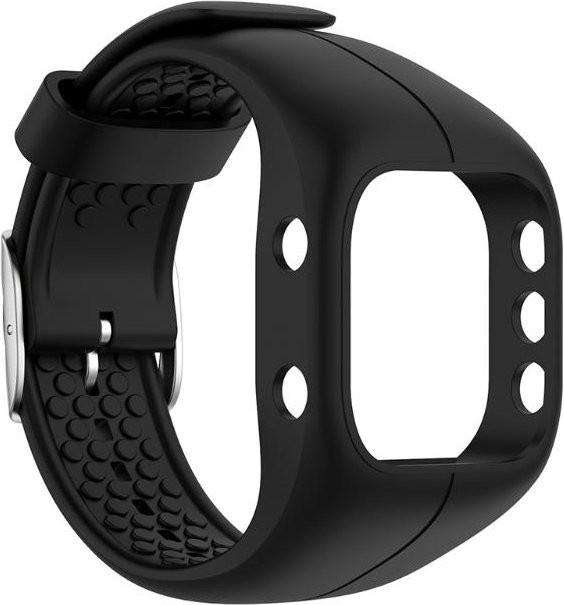 Uhrenarmband Polar A300, Silikon, Schwarz, Unisex - Bild 1