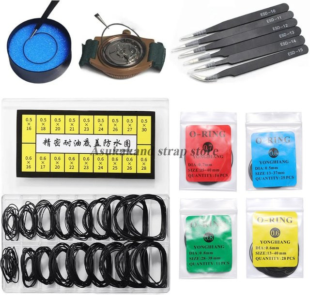 O-Ring-Dichtung, 0,5 mm, 0,6 mm, 0,7 mm, 0,8 mm - Bild 1
