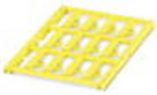 Phoenix Contact 1014085 UCT-WMTBA Leitermarkierer Gelb mit Beschriftungsfläche 29 x 6 mm zur Montage mittels Kabelbinder - Bild 1