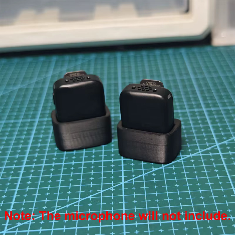 Magnetische Ladestation für DJI MIC MINI mit USB-C-Schnittstelle, Schwarz - Bild 2