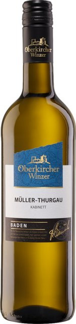 Oberkircher Müller Thurgau Kabinett Weißwein, Baden, 2025, mild, 0,75 l - Bild 1