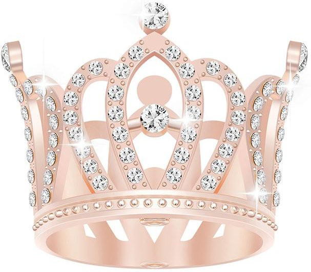 YIRAN Jewelry Diadem, Metall, Gold, Kristall, Kinder - Bild 1