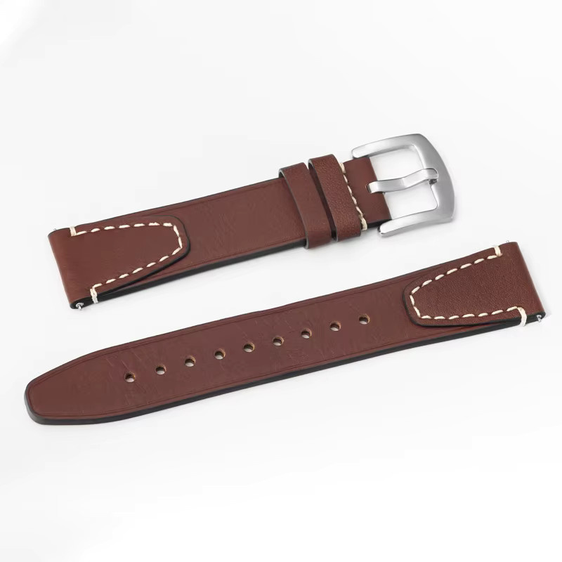ADDIESDIVE Uhrenarmband Rindsleder, 20 mm, Herren - Bild 2