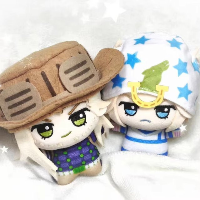 Bandai JOJO Johnny Joestar Gyro Zeppeli, Plüschpuppe, Stofftier - Bild 1