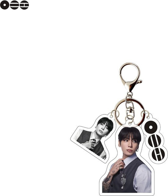 BTS Schlüsselanhänger, Dreiteilig, Unisex, Jungkook - Bild 1