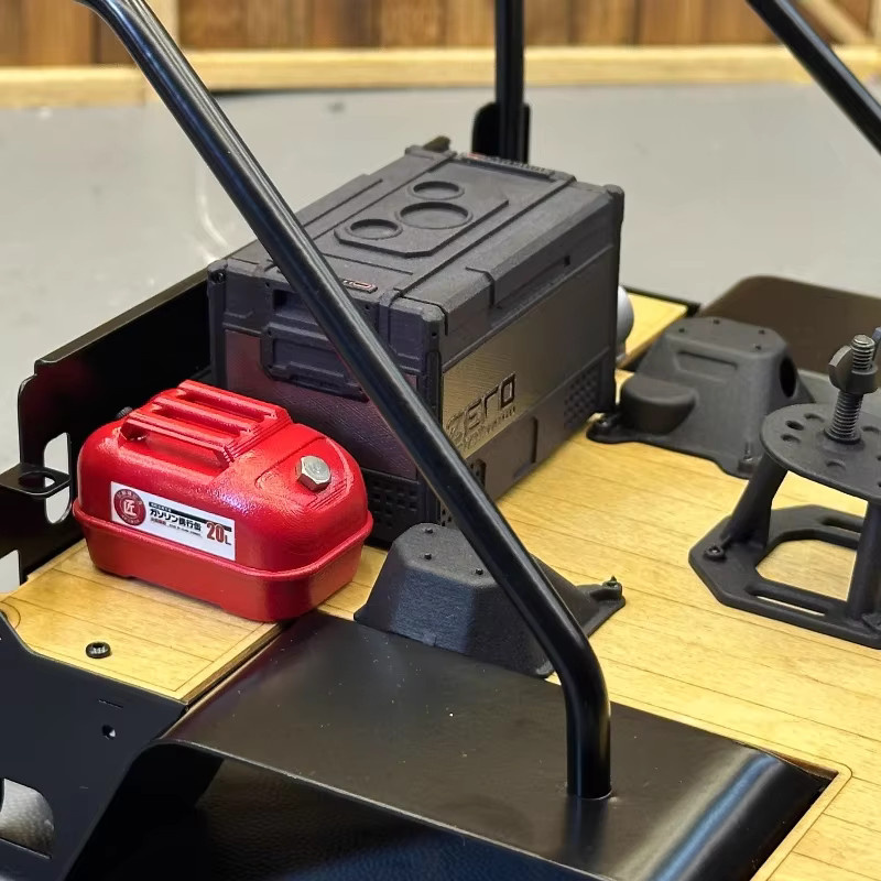 Tamiya Simuliertes Ölfass, Zubehör, Rot - Bild 3