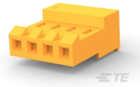 TE Connectivity 3-640426-4 Box in Gelb - Bild 1