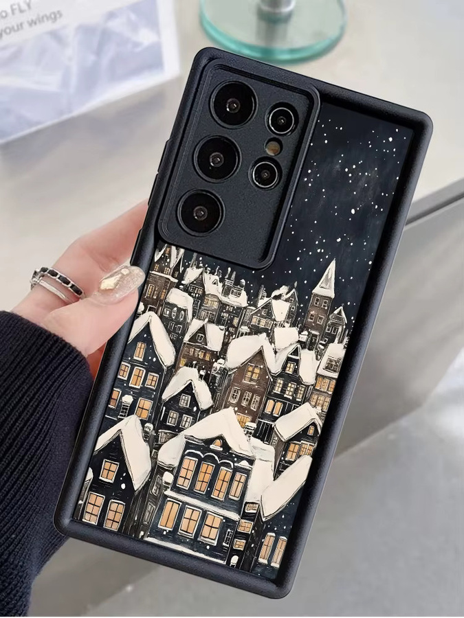 Snowy Days TPU Soft Case für Samsung Galaxy S25 Ultra S24 Plus S23 FE S21 S20FE S25+ S22 in Multicolour - Bild 6