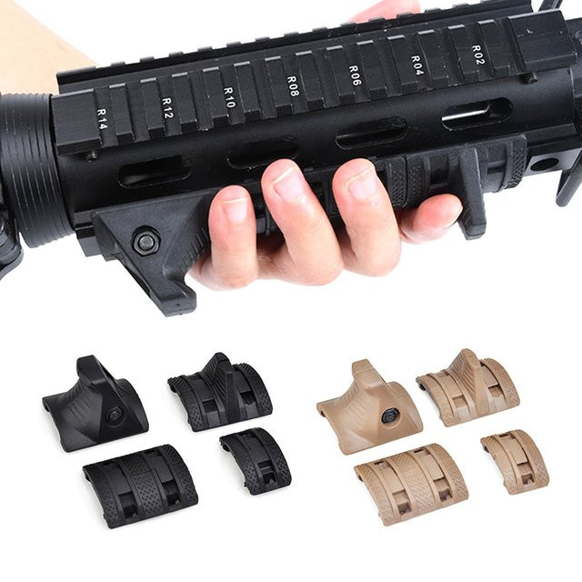 WADSN Taktisches Handstopp-Kit für 20 mm Picatinny-Schiene, Airsoft-Waffenzubehör - Bild 1