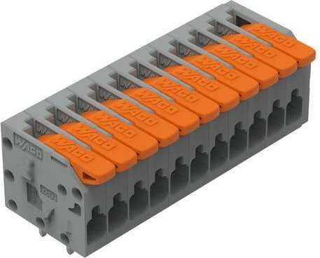 WAGO 2601-1111 Leiterplattenklemme Grau 50 Stück - Bild 1
