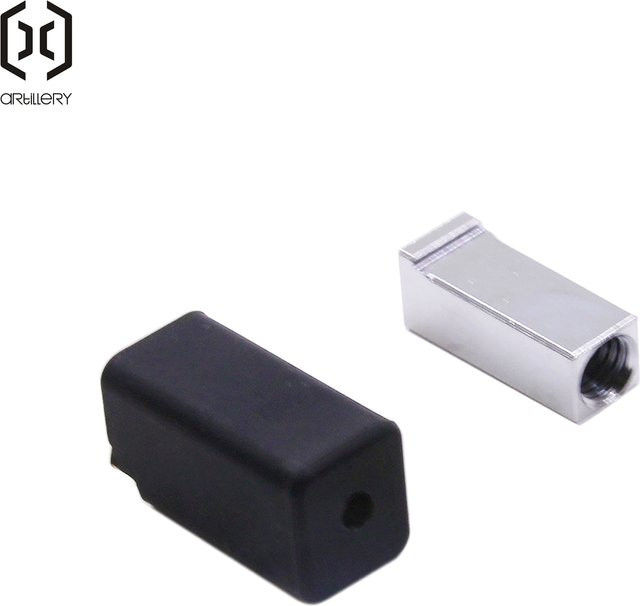Artillery Aluminium-Heizblock in Schwarz für Hotend und Extruder der X3/X4 Serie 3D-Drucker - Bild 1