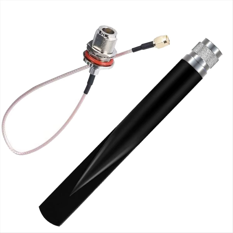 LoRa Antenne 5 dBi Omni Outdoor mit N-Stecker für Meshtastic, 868 MHz und 915 MHz, Schwarz - Bild 2