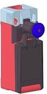 BERNSTEIN Positionsschalter 6083000319 I81-E2 M20, Farbe Rot, rastend, IP66, IP67, 240 V/AC, 24 V/DC 5A - Bild 1