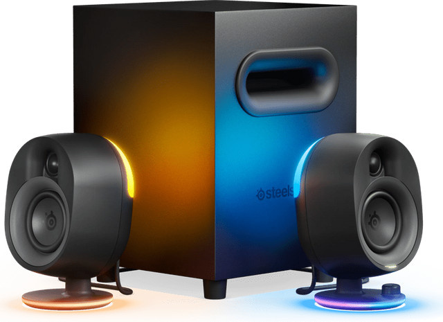 SteelSeries Arena 7 Lautsprecher Set in Schwarz mit Bluetooth und 3,5 mm Klinkenanschluss - Bild 1