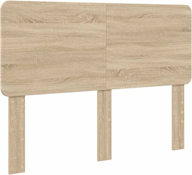 vidaXL Kopfteil für das Bett in Sonoma-Eiche, modernes Design aus Holzwerkstoff, Breite: 140 cm - Bild 1