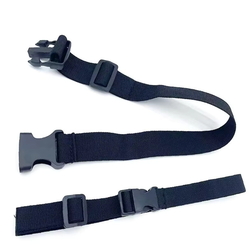 2er-Set LKEEP Gepäckgurte aus schwarzem Nylon mit Kunststoff-Schnallen für Reise und Outdoor - Bild 5