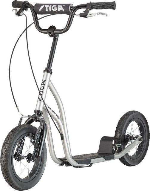 STIGA Air Scooter 12'' ST Silber Schwarz - Bild 1