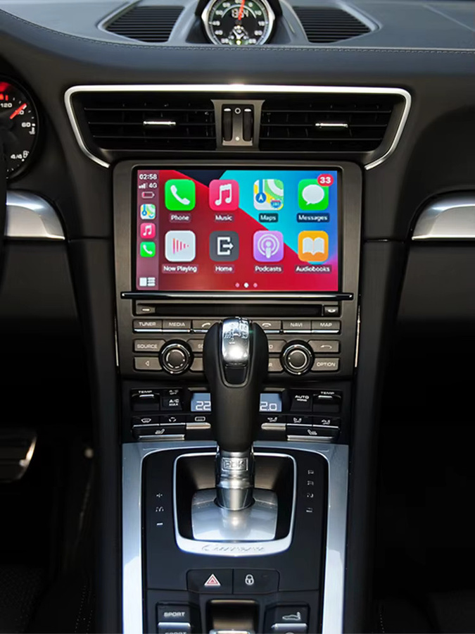 Road Top Kabelloses CarPlay und Android Auto Interface für Porsche PCM 3.1 in Schwarz - Bild 4