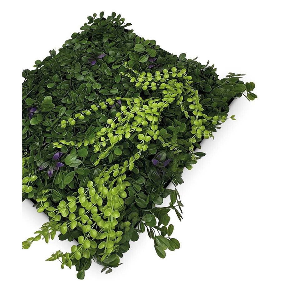 Jangal Wandpaneel Modular Wall Feral Green Mixed Flora Akustikpaneel Grün B/H: 52 x 52 cm, Tiefe: 0,4 cm - Bild 2
